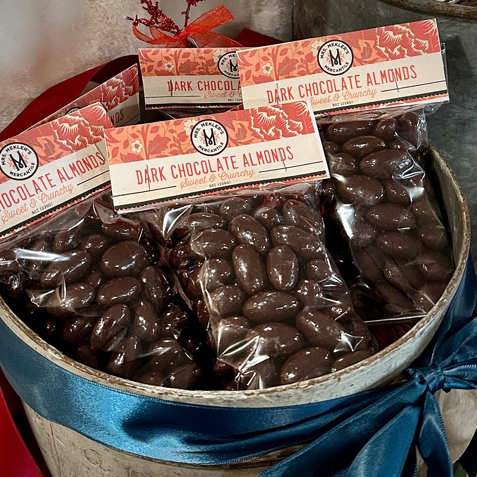 Dark Chocolate Almonds