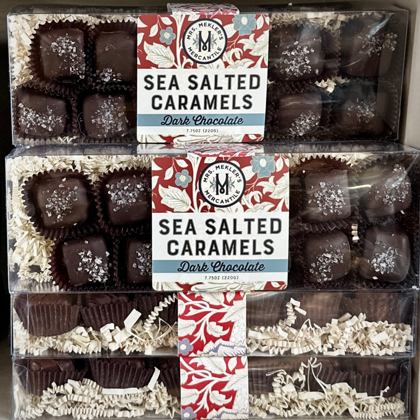 Dark Chocolate Sea Salted Caramels