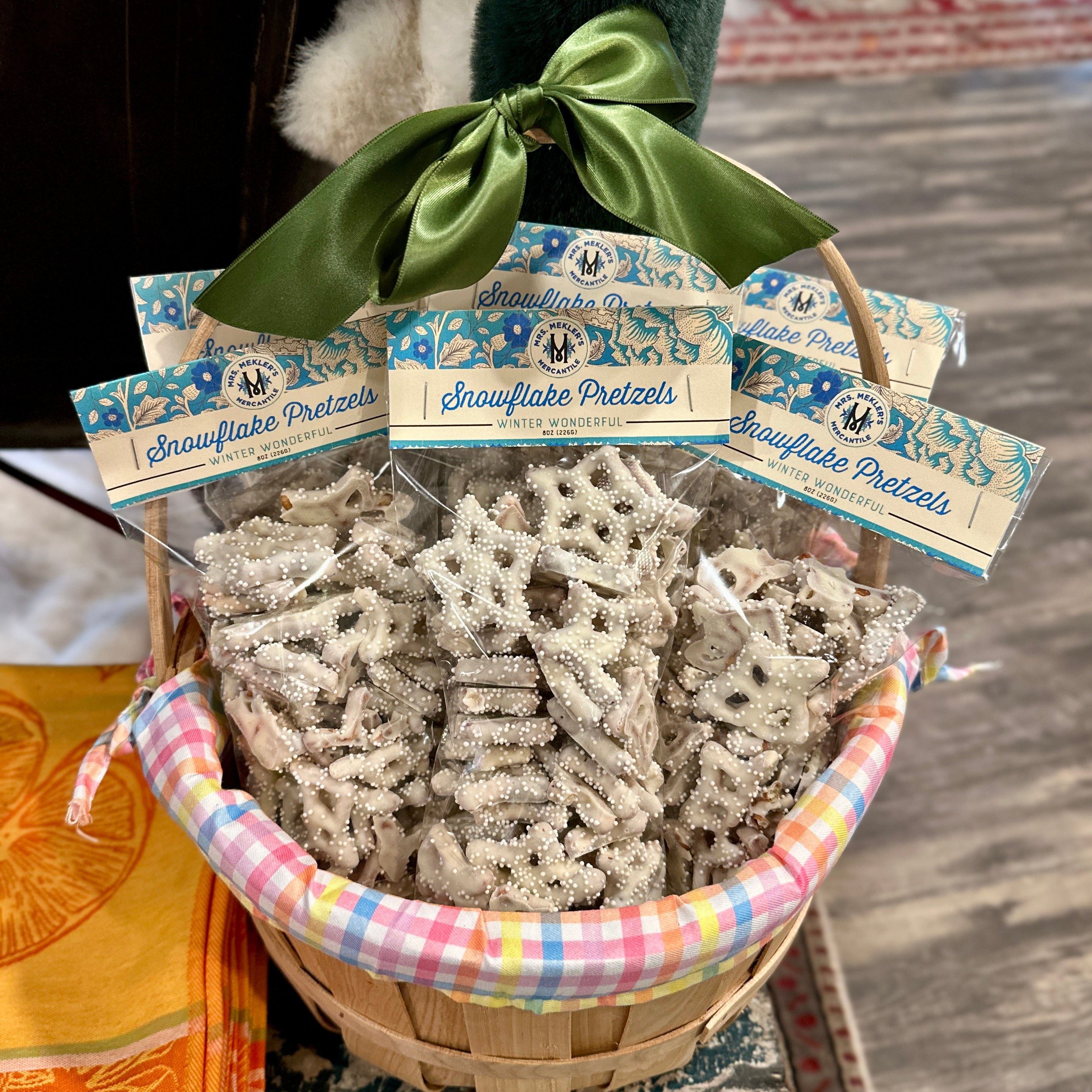 Snowflake Pretzels