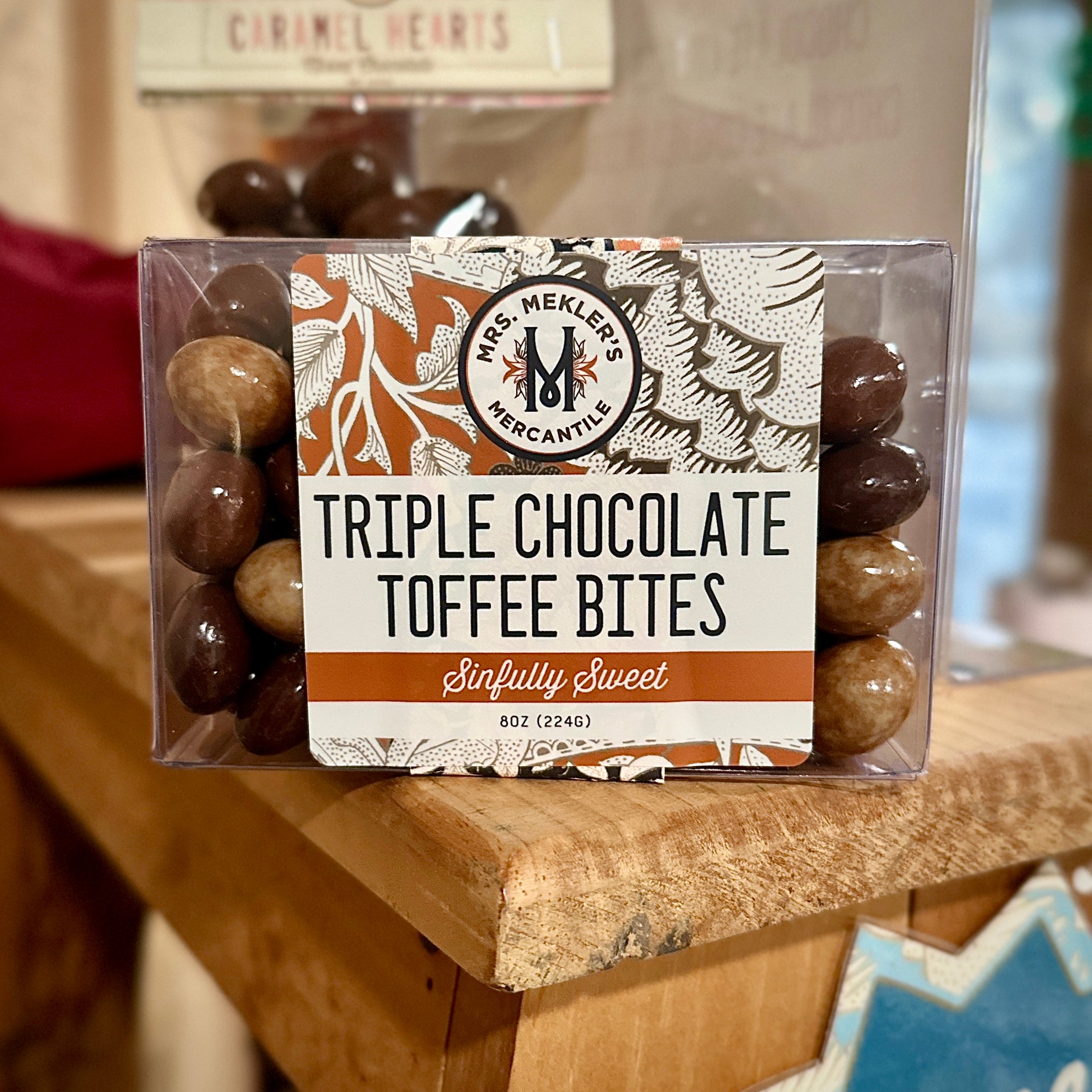 Triple Chocolate Toffee Bites