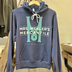 Navy Branded Hoodie - Mrs. Mekler's Mercantile