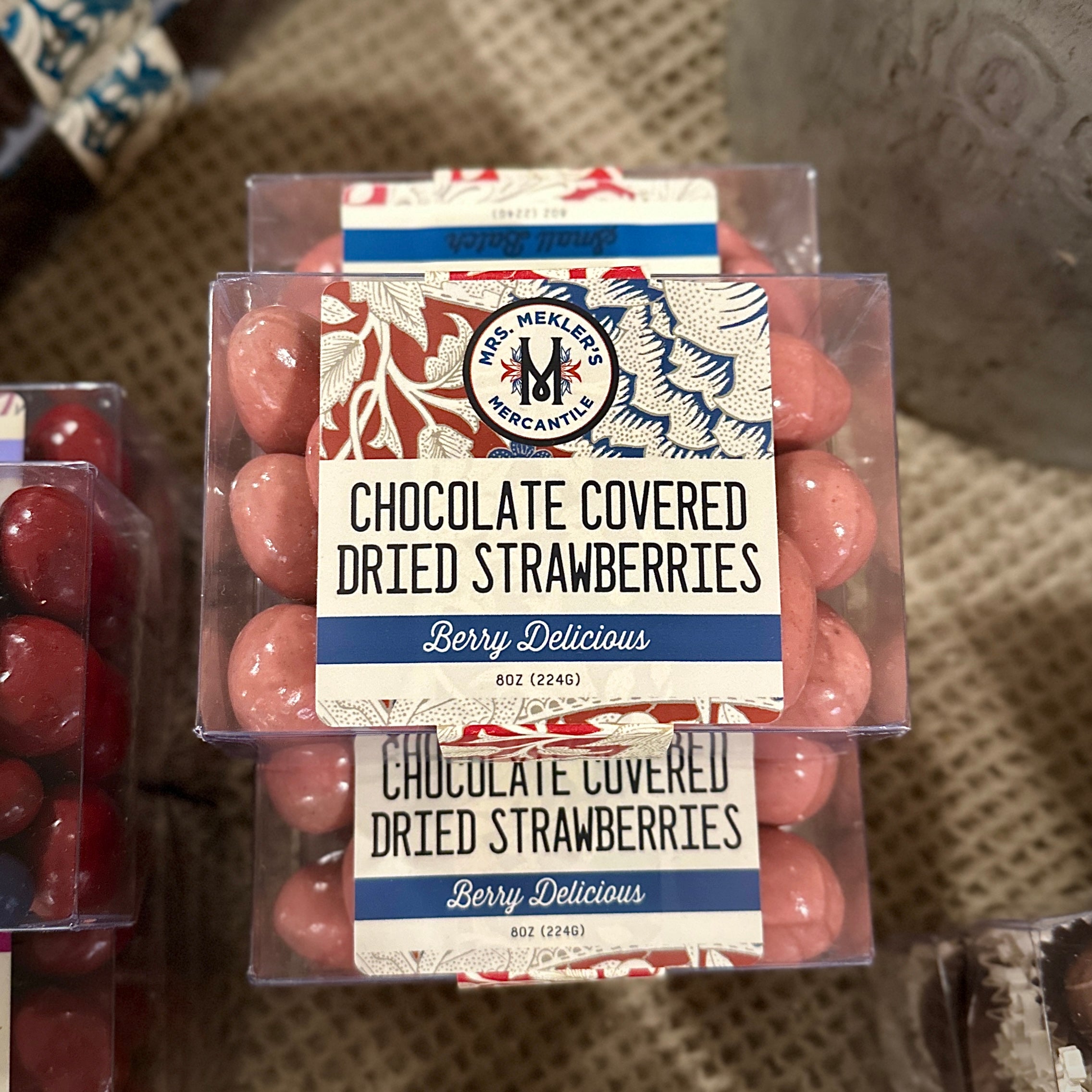 Strawberries - Dried Chocolate Covered