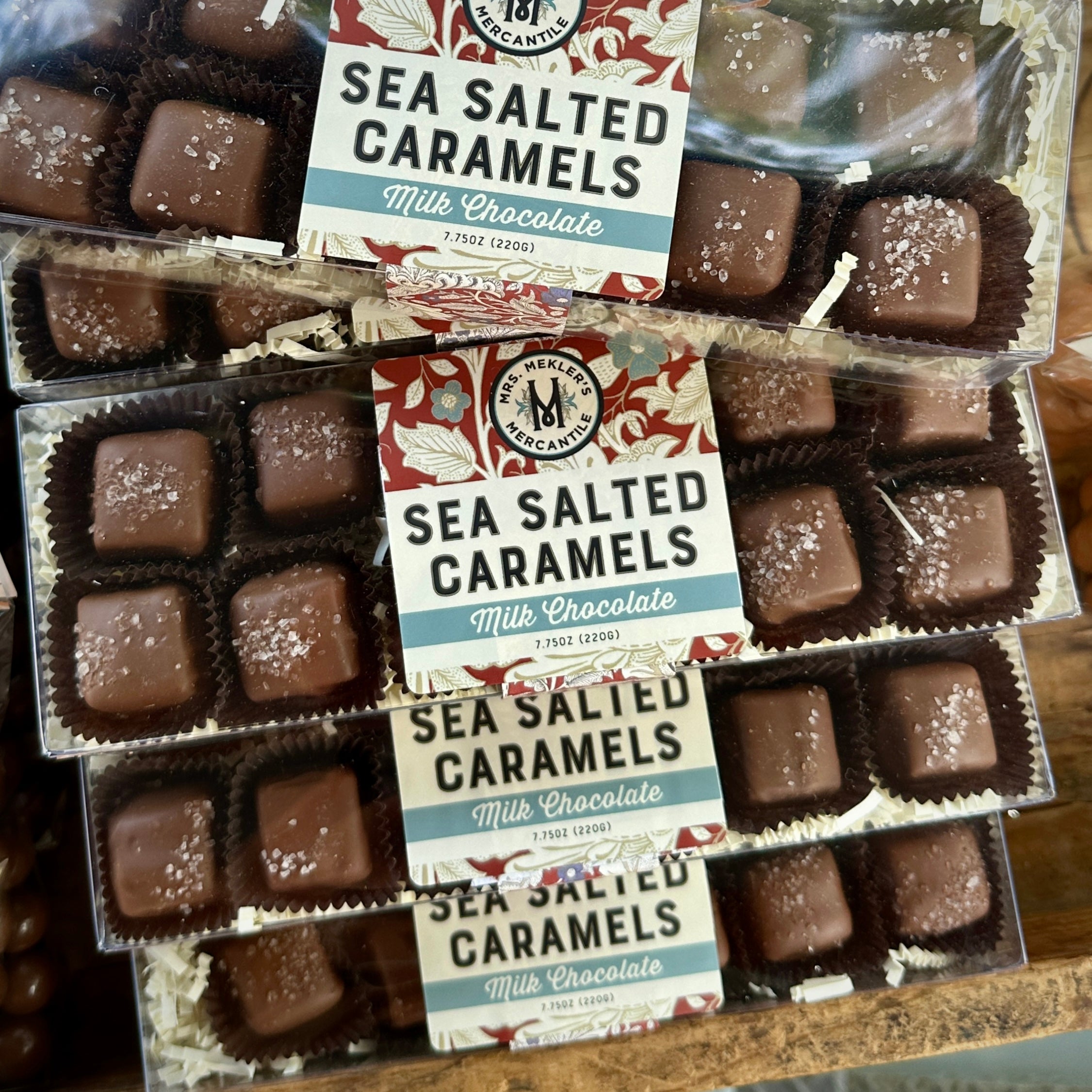 Milk Chocolate Sea Salted Caramels