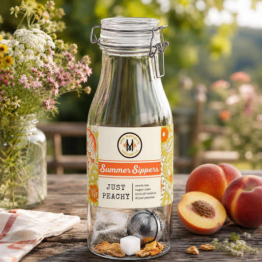 Just Peachy Summer Sipper — Makes 1 Gallon of Fresh Iced Tea