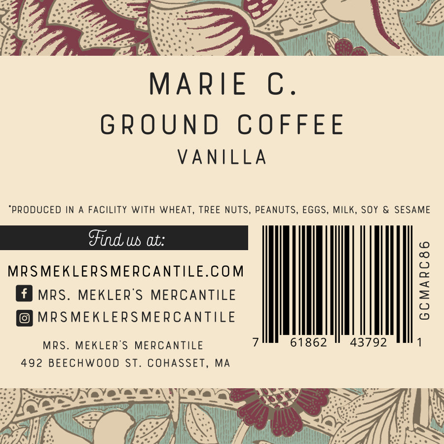 Marie C. French Vanilla Coffee