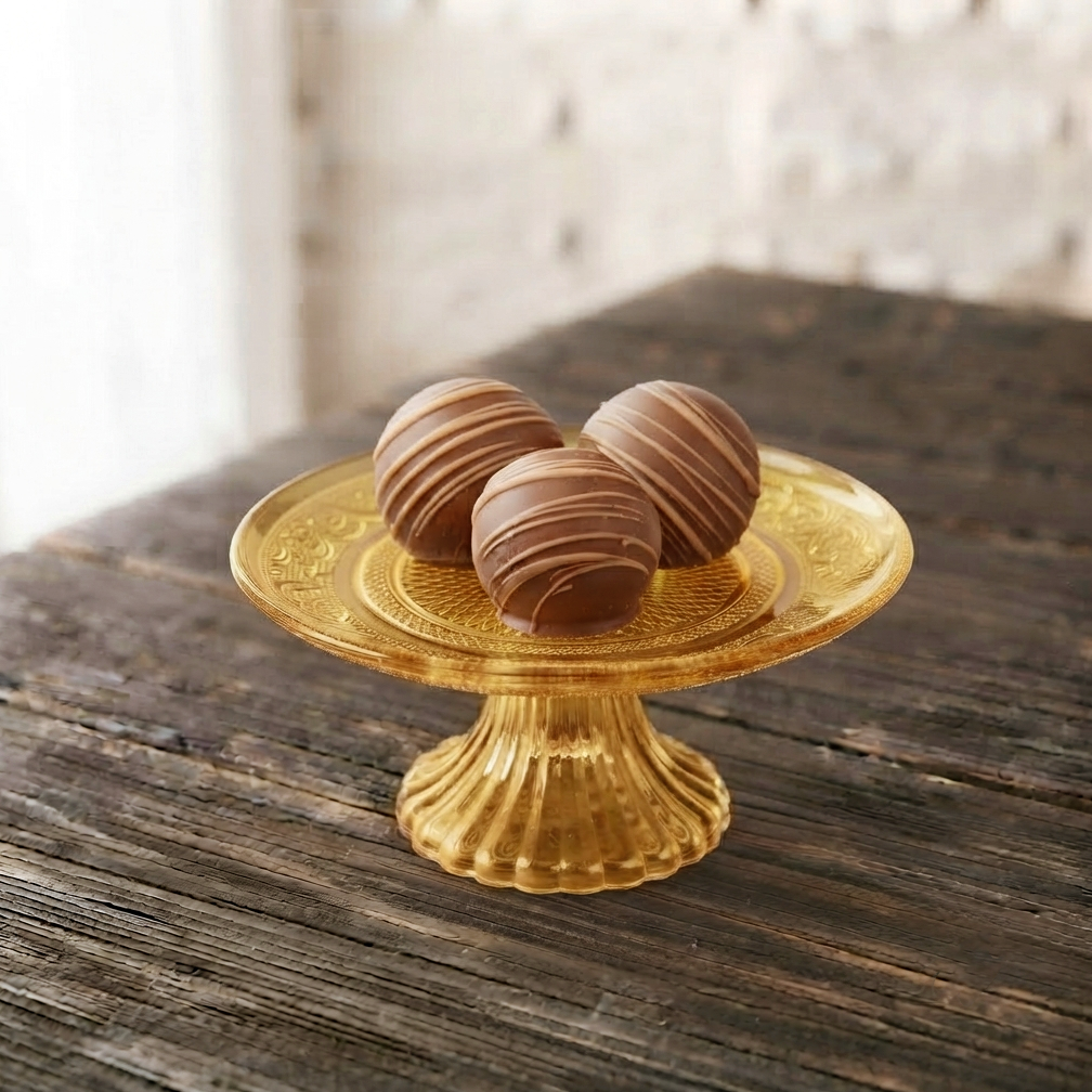 Butter Pecan Milk Chocolate Truffles