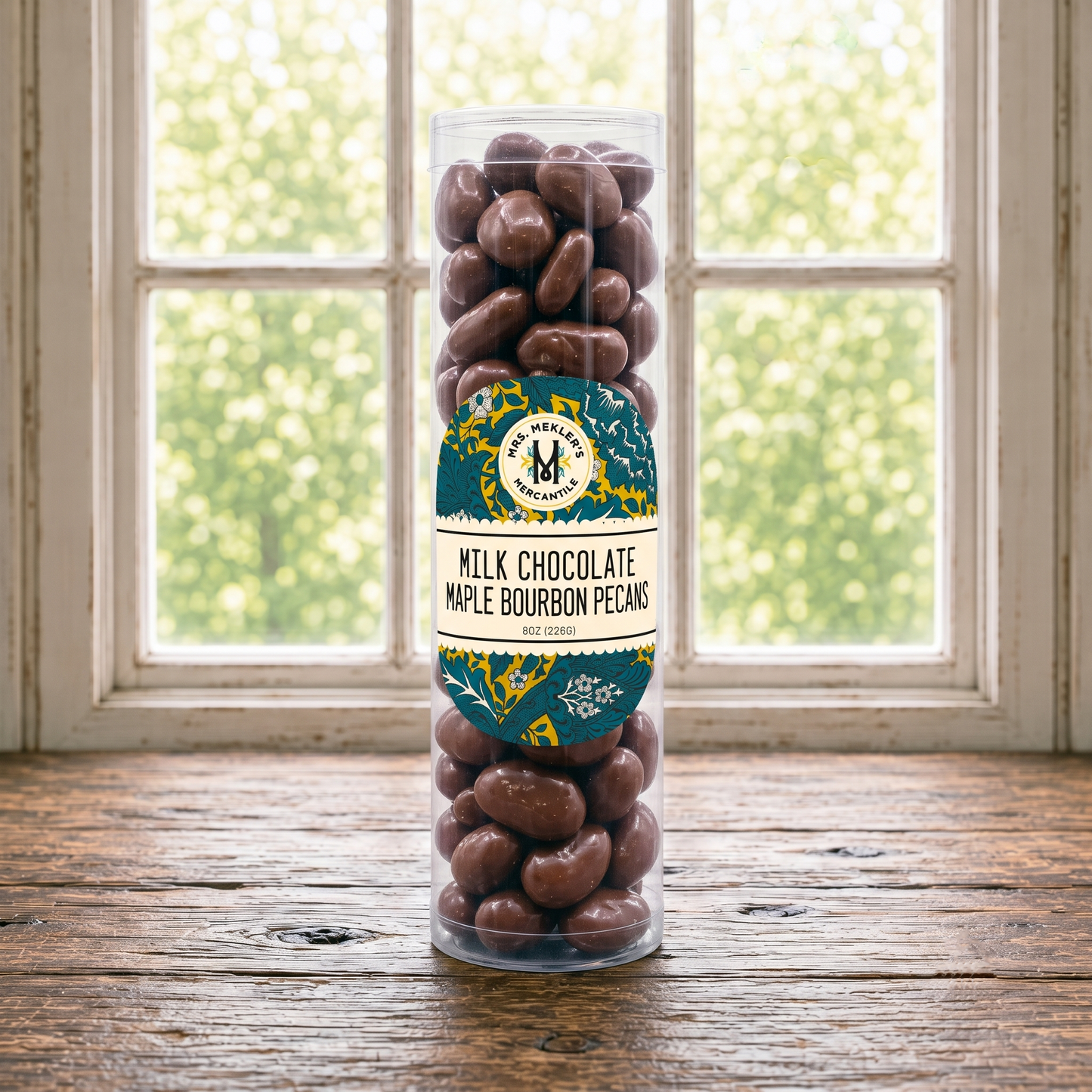 Milk Chocolate Maple Bourbon Pecans