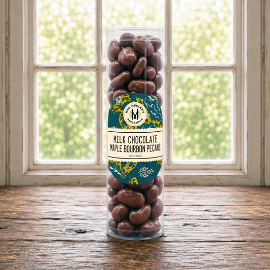 Milk Chocolate Maple Bourbon Pecans