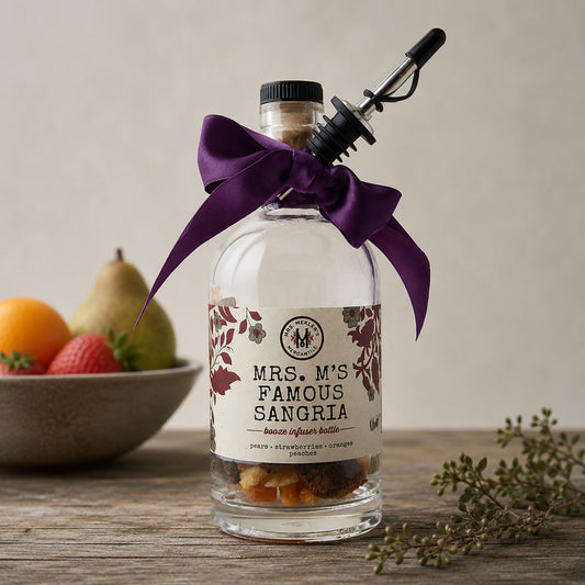 Mrs. M's Famous Sangria Spirit Infuser Bottle