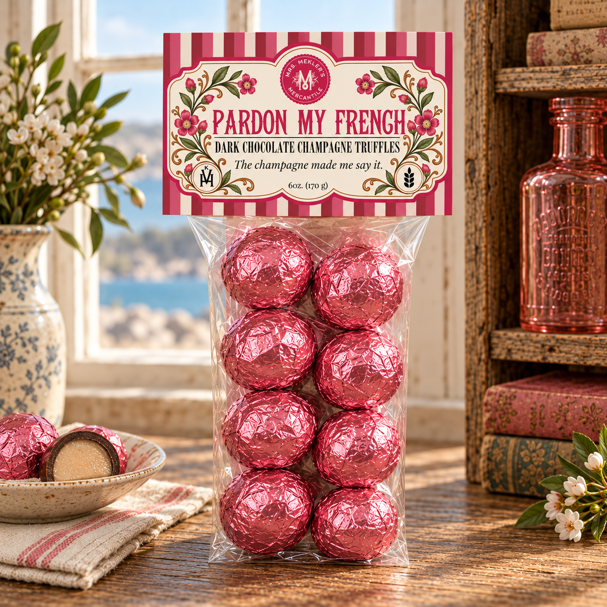 Foil-Wrapped Truffles | 10-Piece Bag