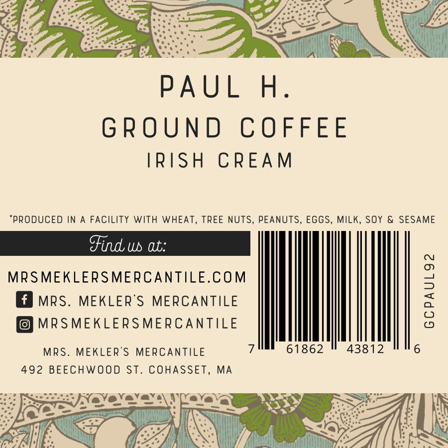 Paul H. Irish Cream Coffee