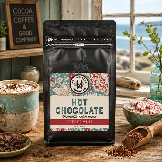 Peppermint Hot Chocolate — Rich Dutch Cocoa with a Cool Minty Twist