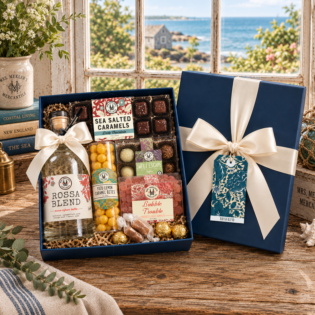 Rossa Blend Infuser & Confection Gift Box
