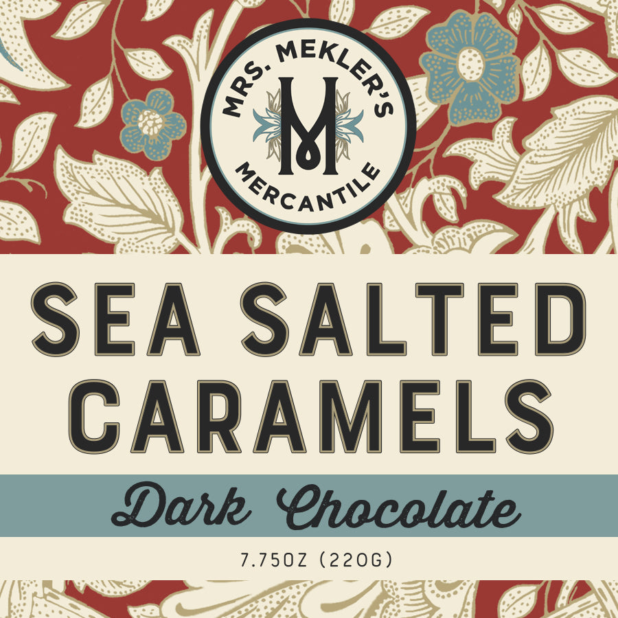 Dark Chocolate Sea Salted Caramels