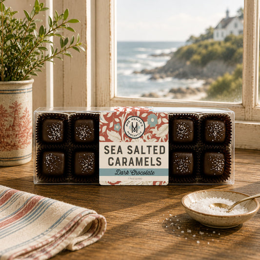 Dark Chocolate Sea Salted Caramels