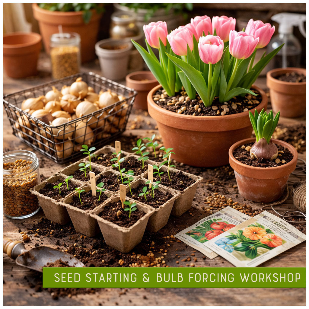 Seed Starting & Bulb Forcing Workshop