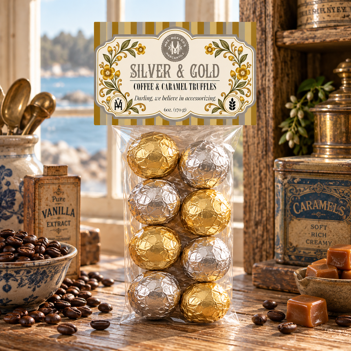 Foil-Wrapped Truffles | 10-Piece Bag