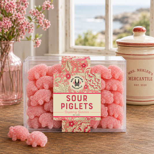 Sour Piglets Raspberry Gummies — 8 oz