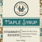 Sugarman's Reserve Maple Syrup