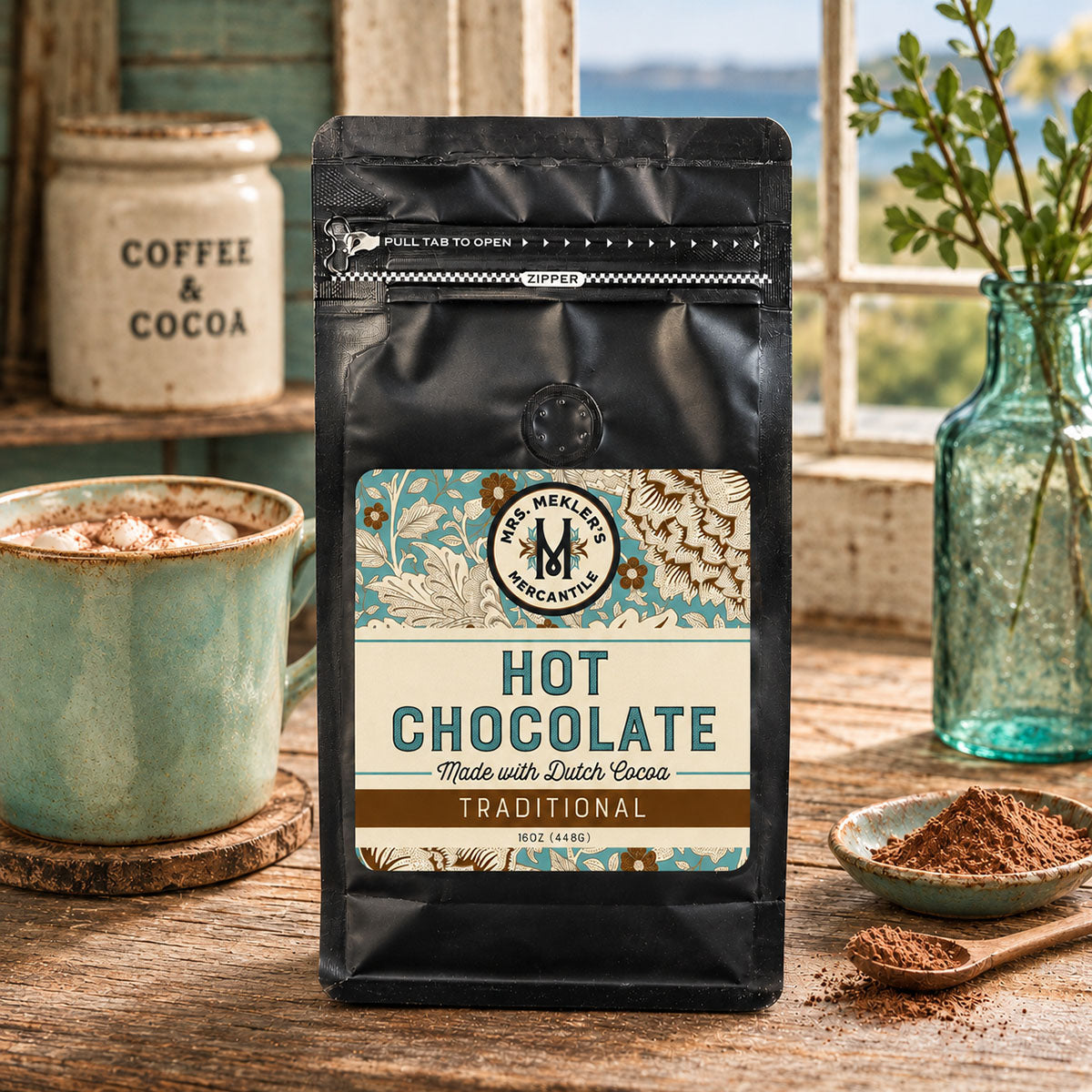 Traditional Hot Chocolate — Rich, Velvety & Made with Dutch Chocolate