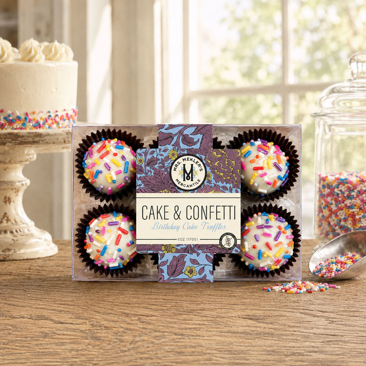 Cake & Confetti Birthday Cake Truffles