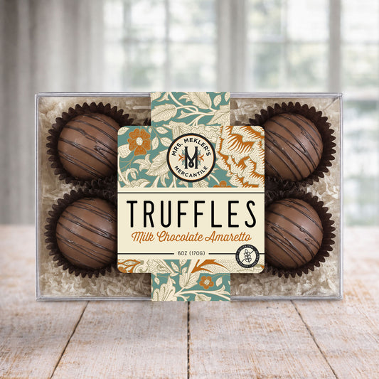 Amaretto Milk Chocolate Truffles