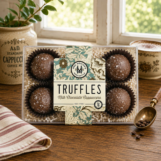 Cappuccino Milk Chocolate Truffles