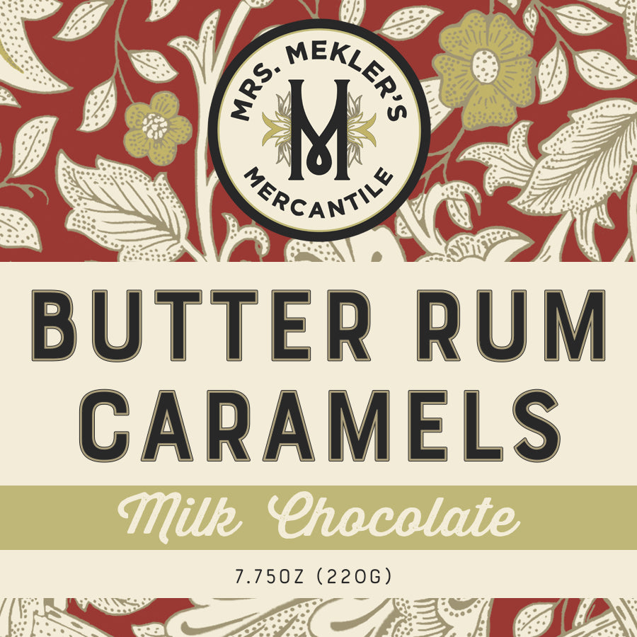 Milk Chocolate Butter Rum Caramels