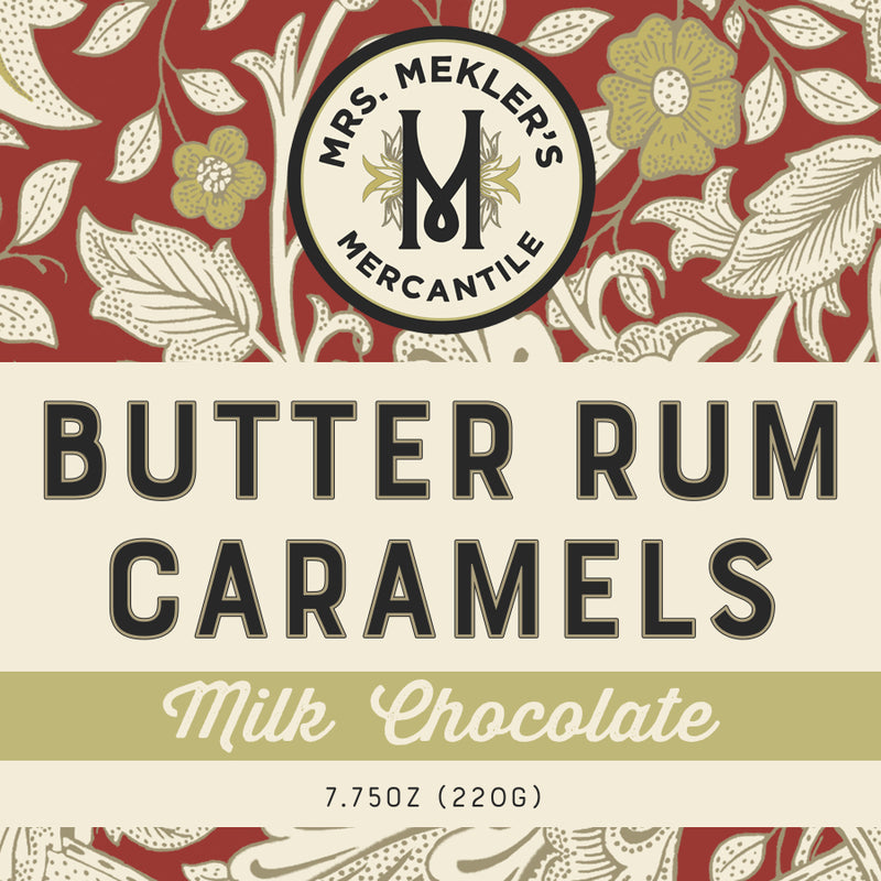 Caramels - Butter Rum Milk Chocolate